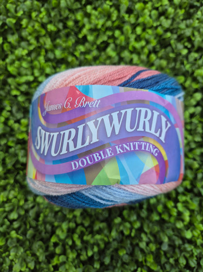 James C Brett Swurlywurly DK SRL06 Daybreak
