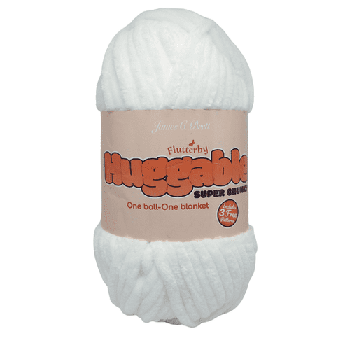 James C Brett Huggable Super Chunky 250g Ug04 White – THE WOOL SHOP ...