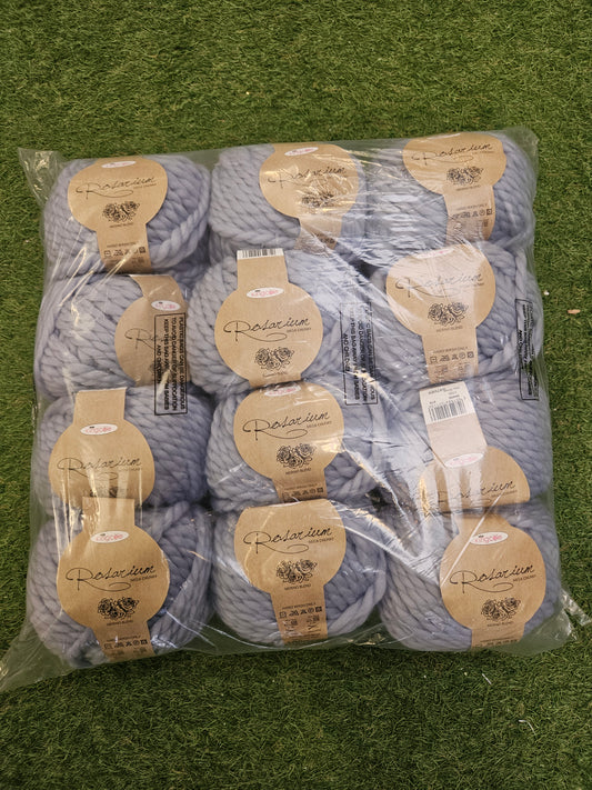 SPECIAL OFFER - DELIVERY INCLUDED 12x Rosarium Wool 100g (Sky Rose)