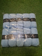 SPECIAL OFFER DELIVERY INCLUDED - 10x Woolcraft New Fashion Chunky Baby Blue (Shade 138)