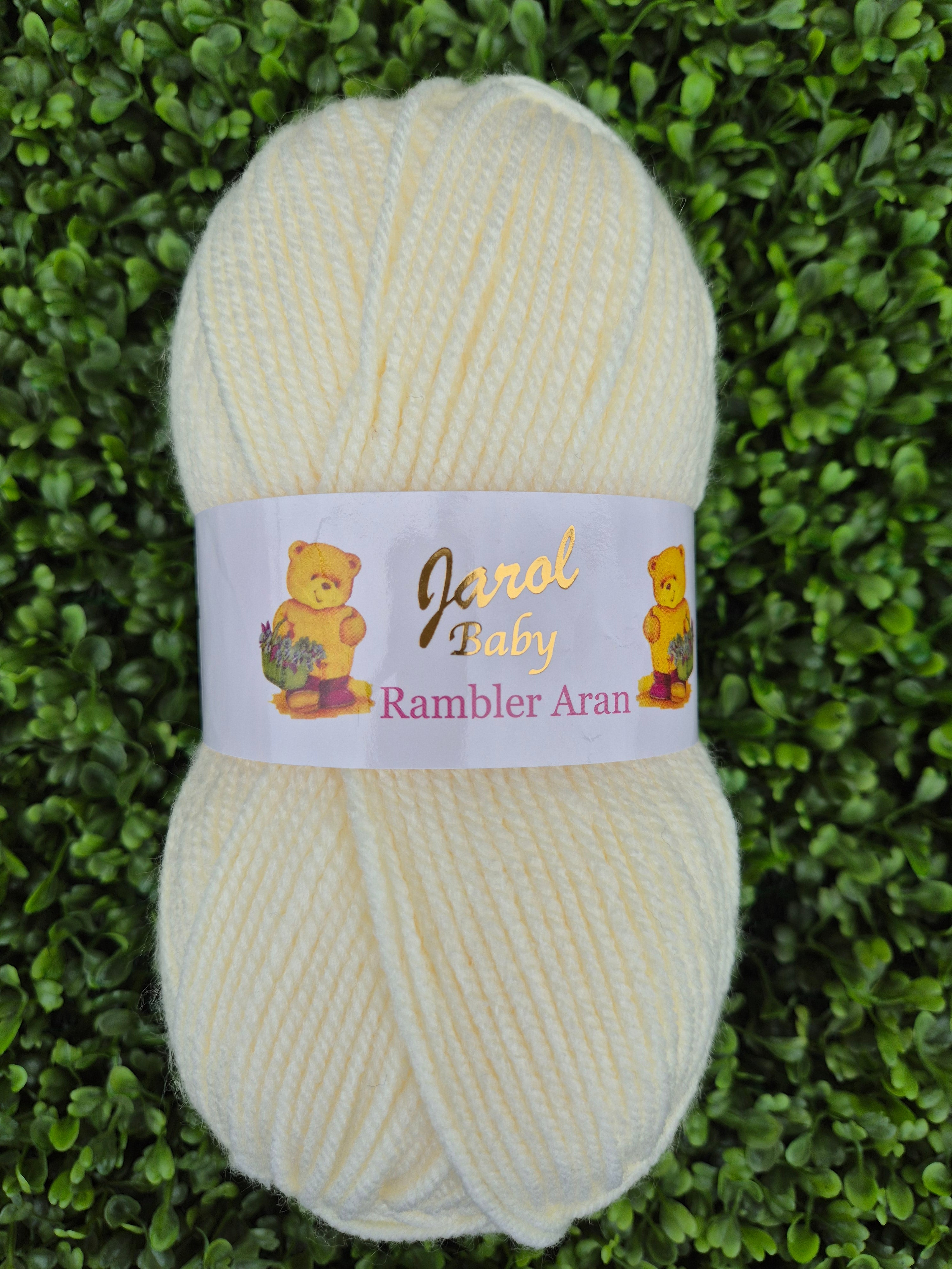 Jarol Baby Rambler Aran 100g Shade 4301 Pale Yellow