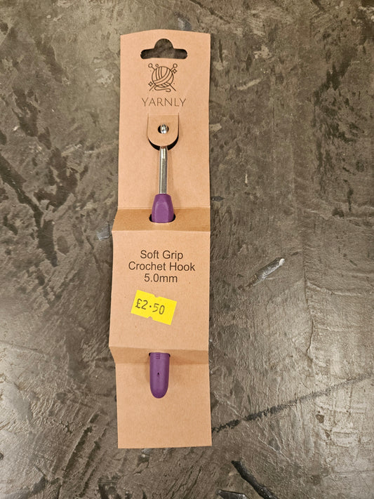 Yarnly Soft Grip Crochet Hook - 5mm