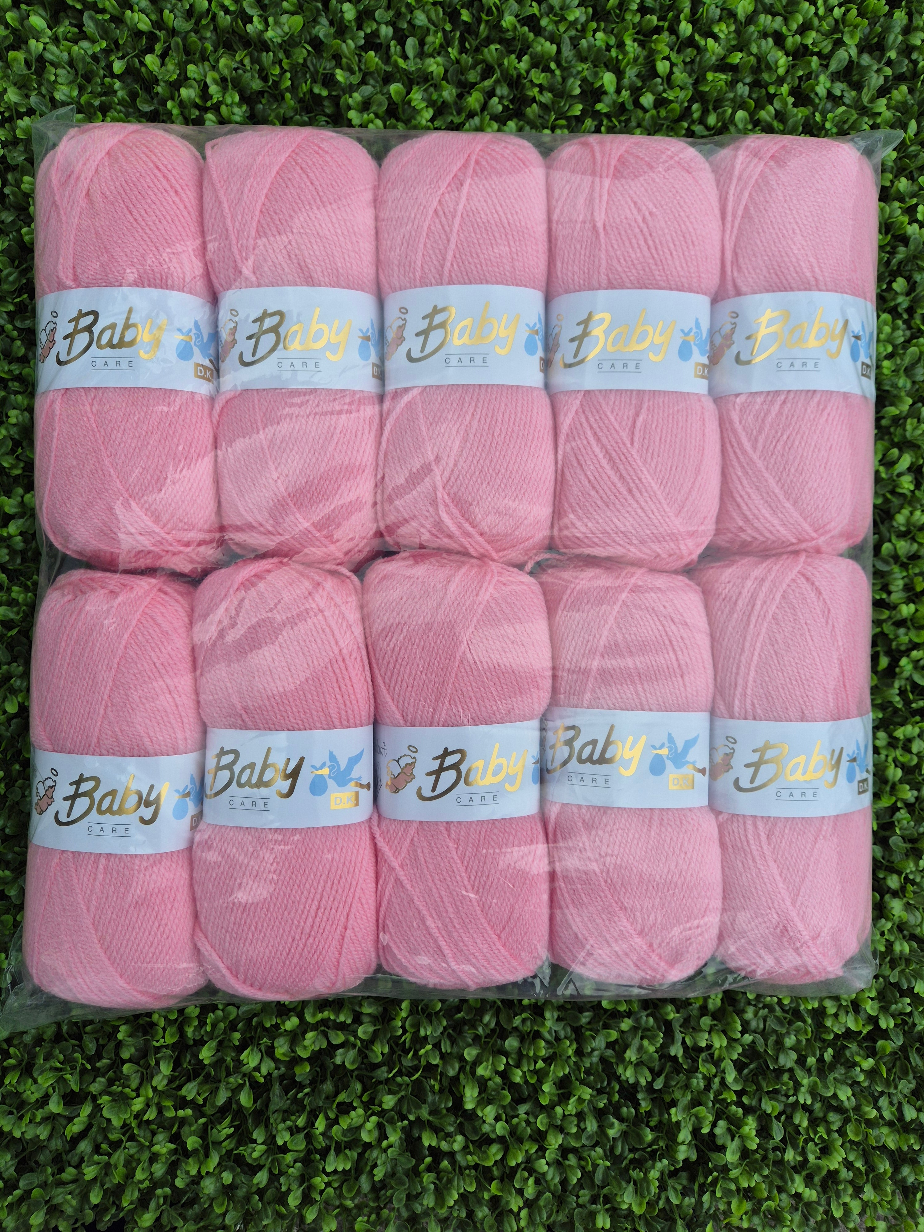 **Free Delivery 10 pack** Woolcraft Baby Dk Candy Pink 614