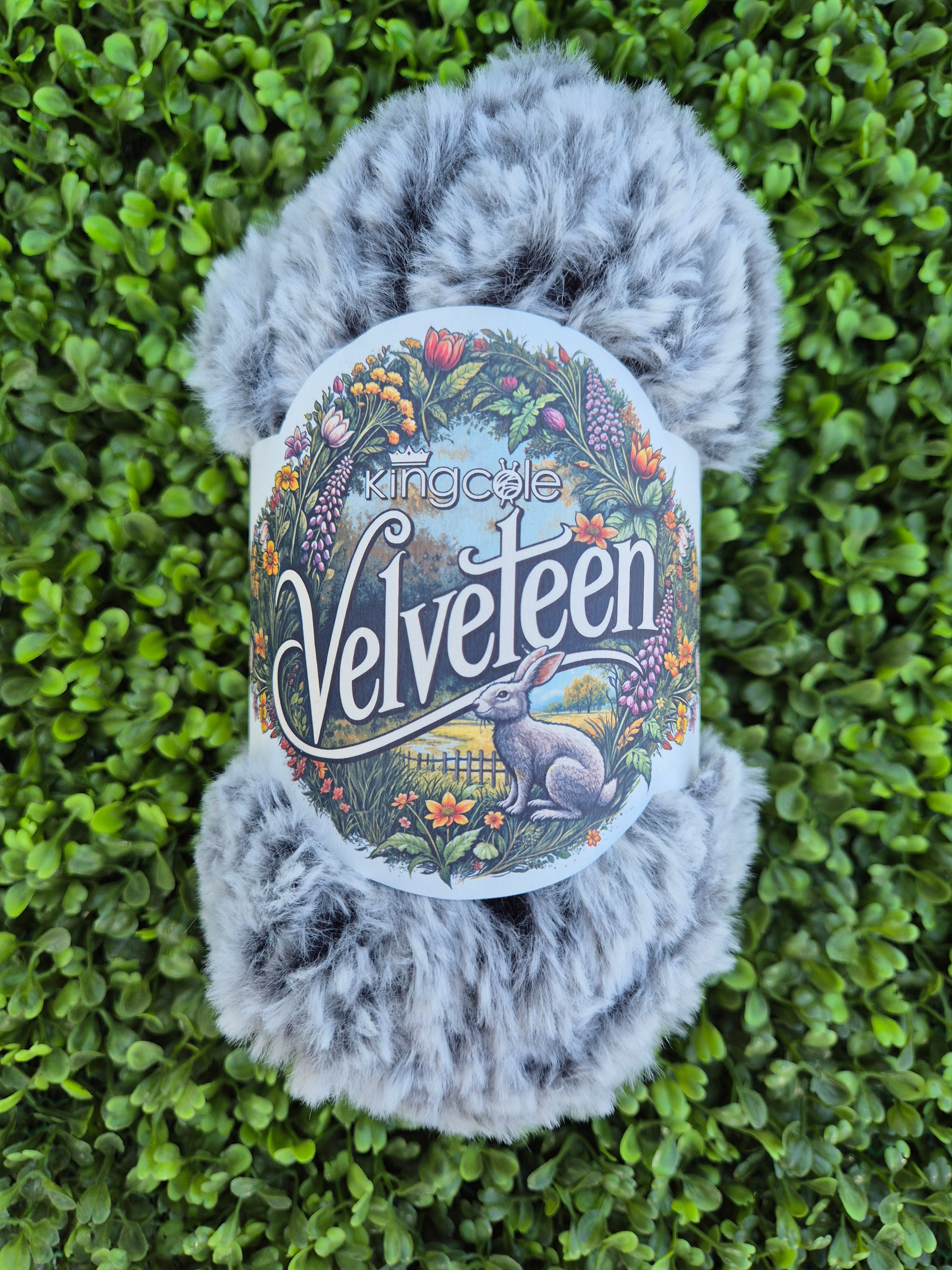 King Cole Velveteen - Shadowy Ash 6123