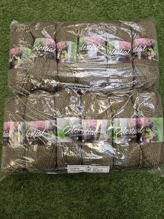 SPECIAL OFFER - DELIVERY INCLUDED 12x Celestial Super Chunky Wool 100g (Jupiter)