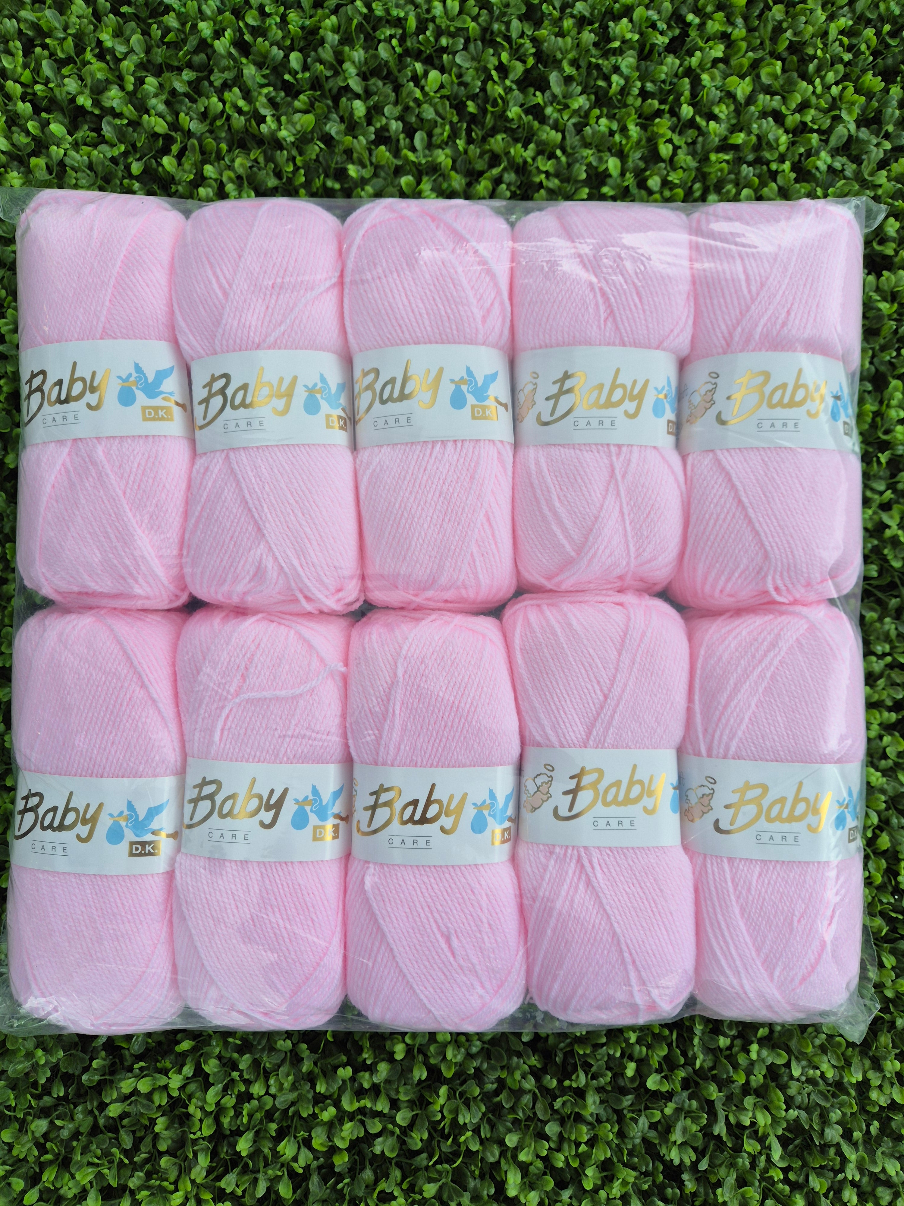 **Free Delivery 10 pack** Woolcraft Baby Dk Baby Pink 601