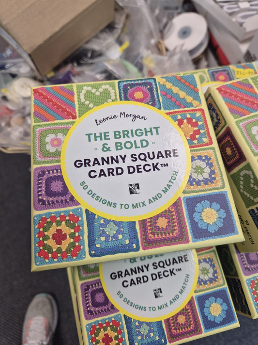 Leonie Morgan 'The Bright And Bold' Granny Square Card Deck