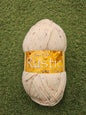 James C Brett Rustic Aran Tweed 400g Wool (Cream)