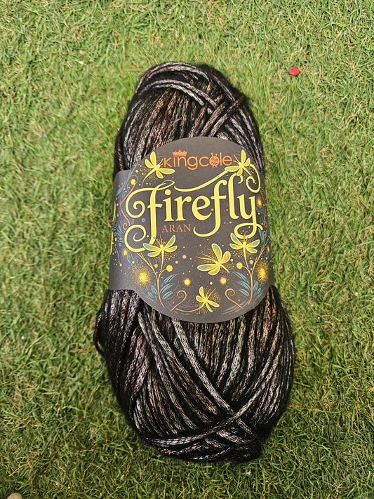 King Cole Firefly Aran 100g Ball (Harlequin Beetle)