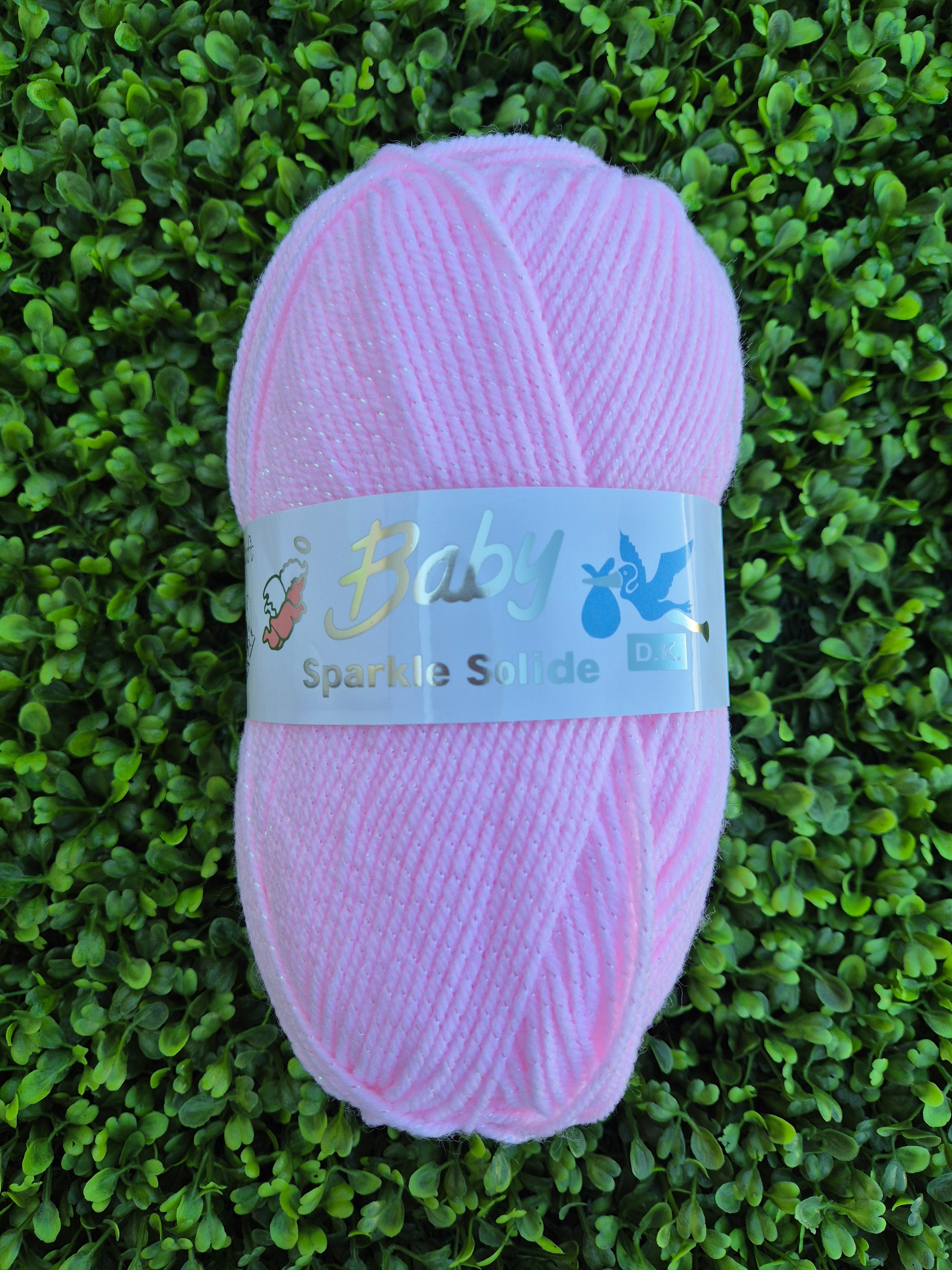 Woolcraft Baby Sparkle Solide DK Pink 7237