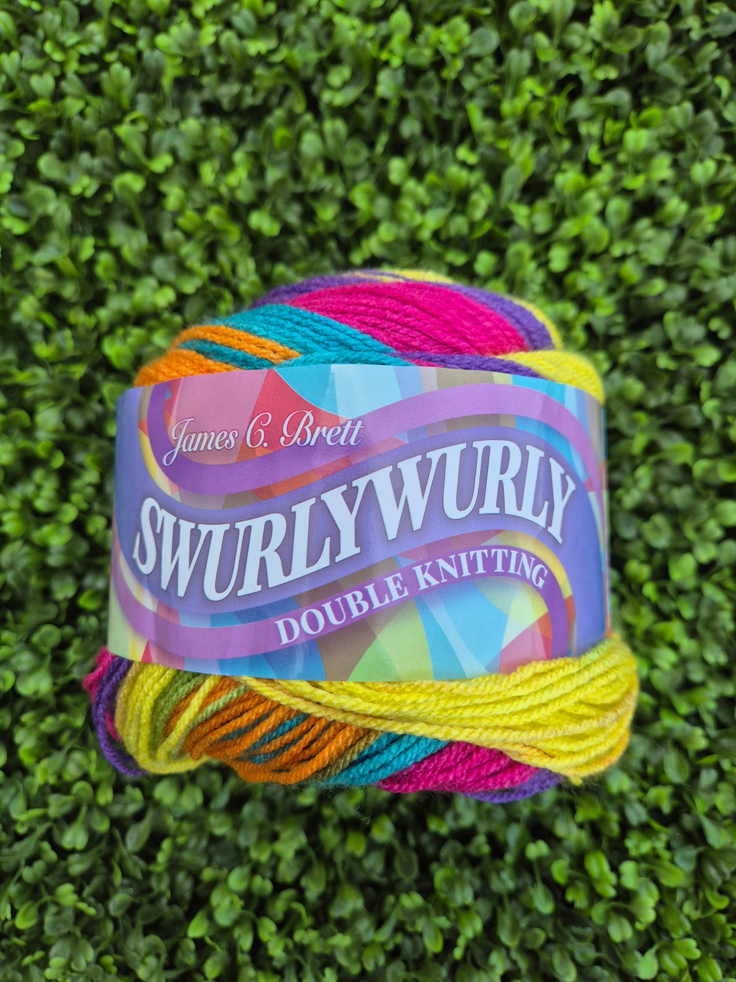 James C Brett Swurlywurly DK SRL09 Happy Days