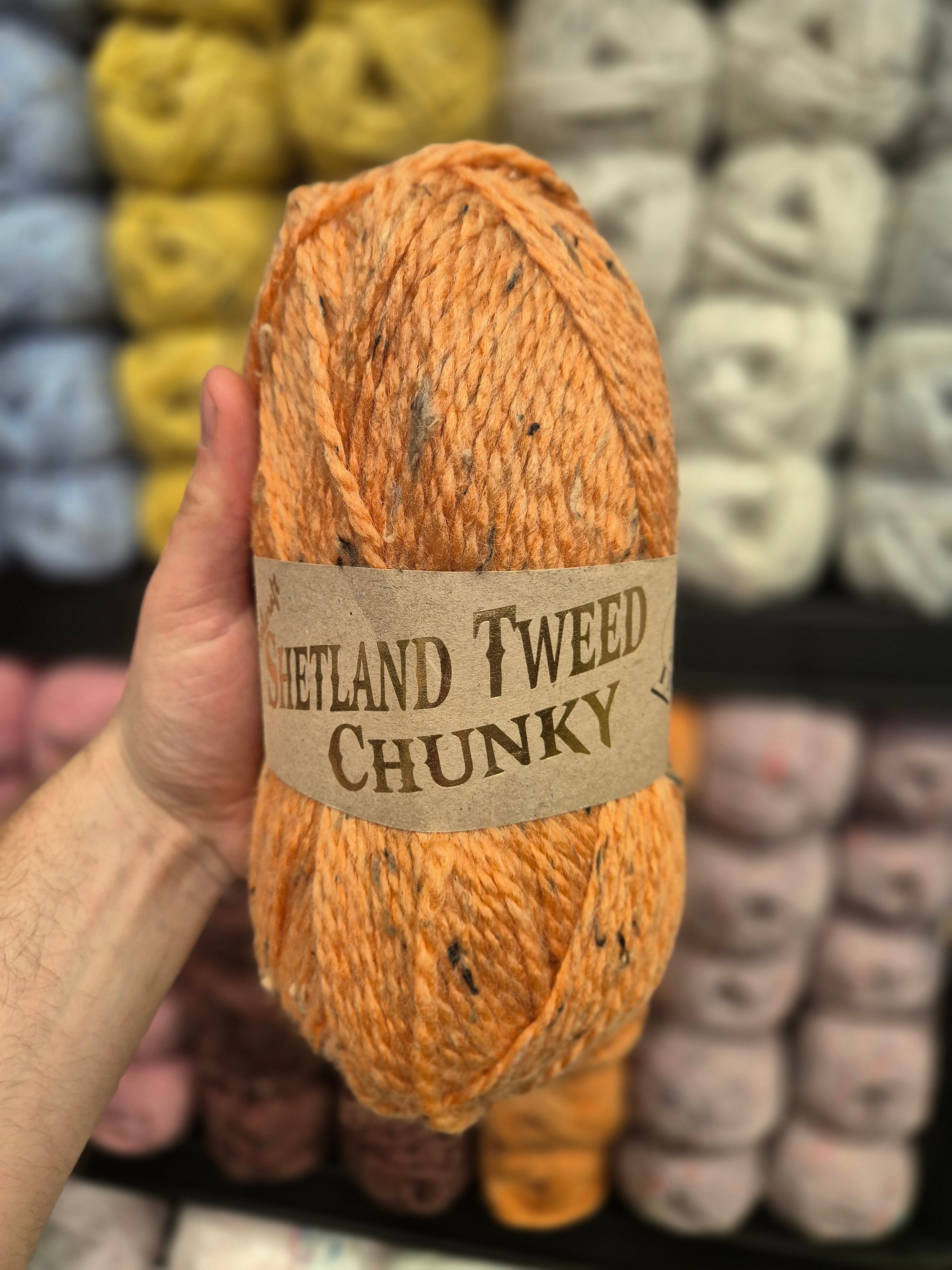 Woolcraft Tweed Chunky Shetland Amber