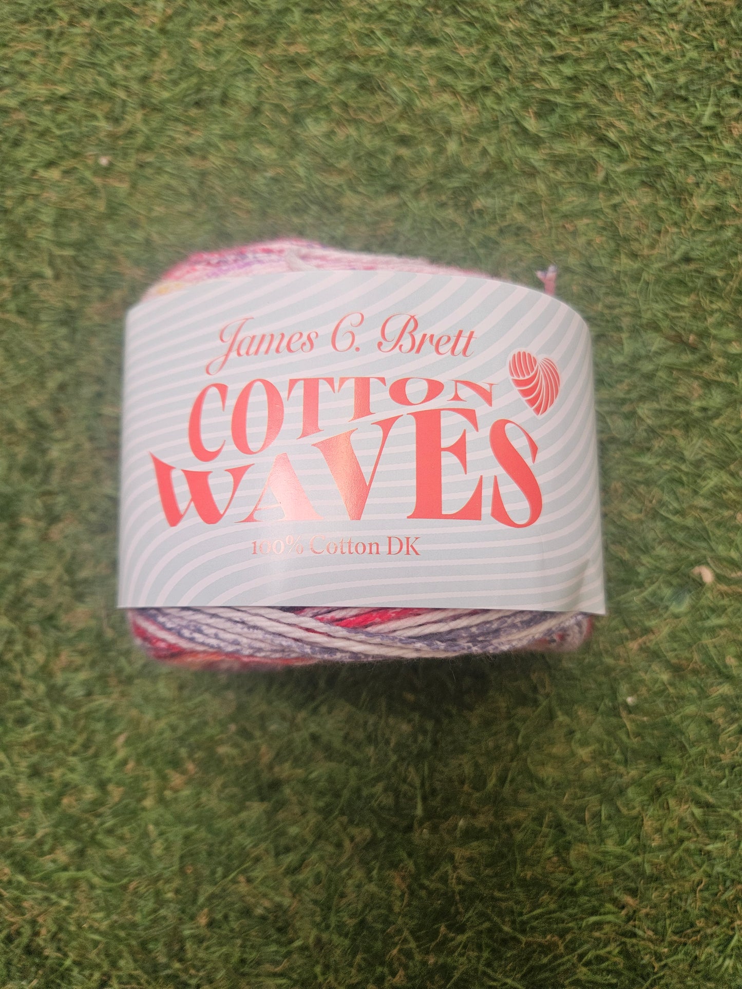 James C Brett Cotton Waves 100% Cotton DK - 100g WV01