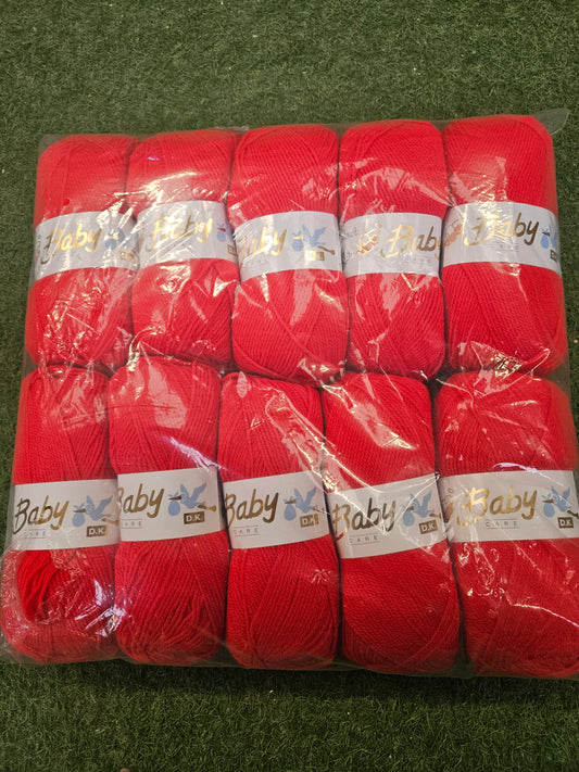 SPECIAL OFFER - DELIVERY INCLUDED Woolcraft Baby Dk Bundle Red