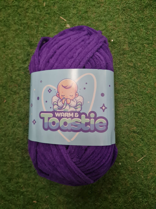 King Cole Warm and Toastie Wool 200g - Purple 6472