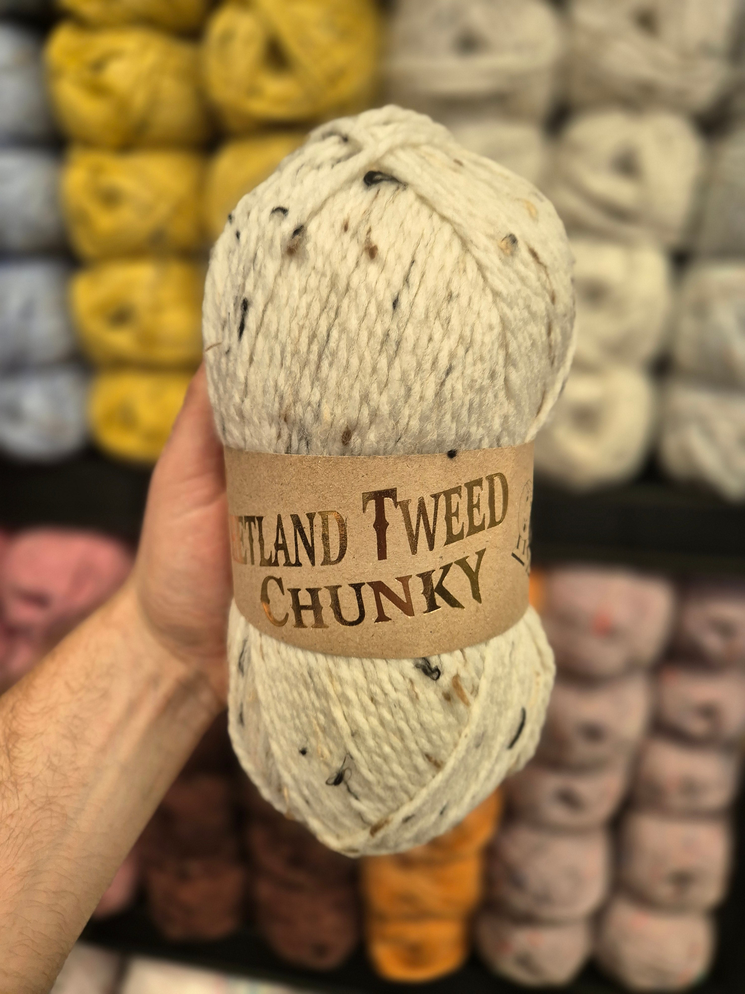 Woolcraft Tweed Chunky Shetland Natural