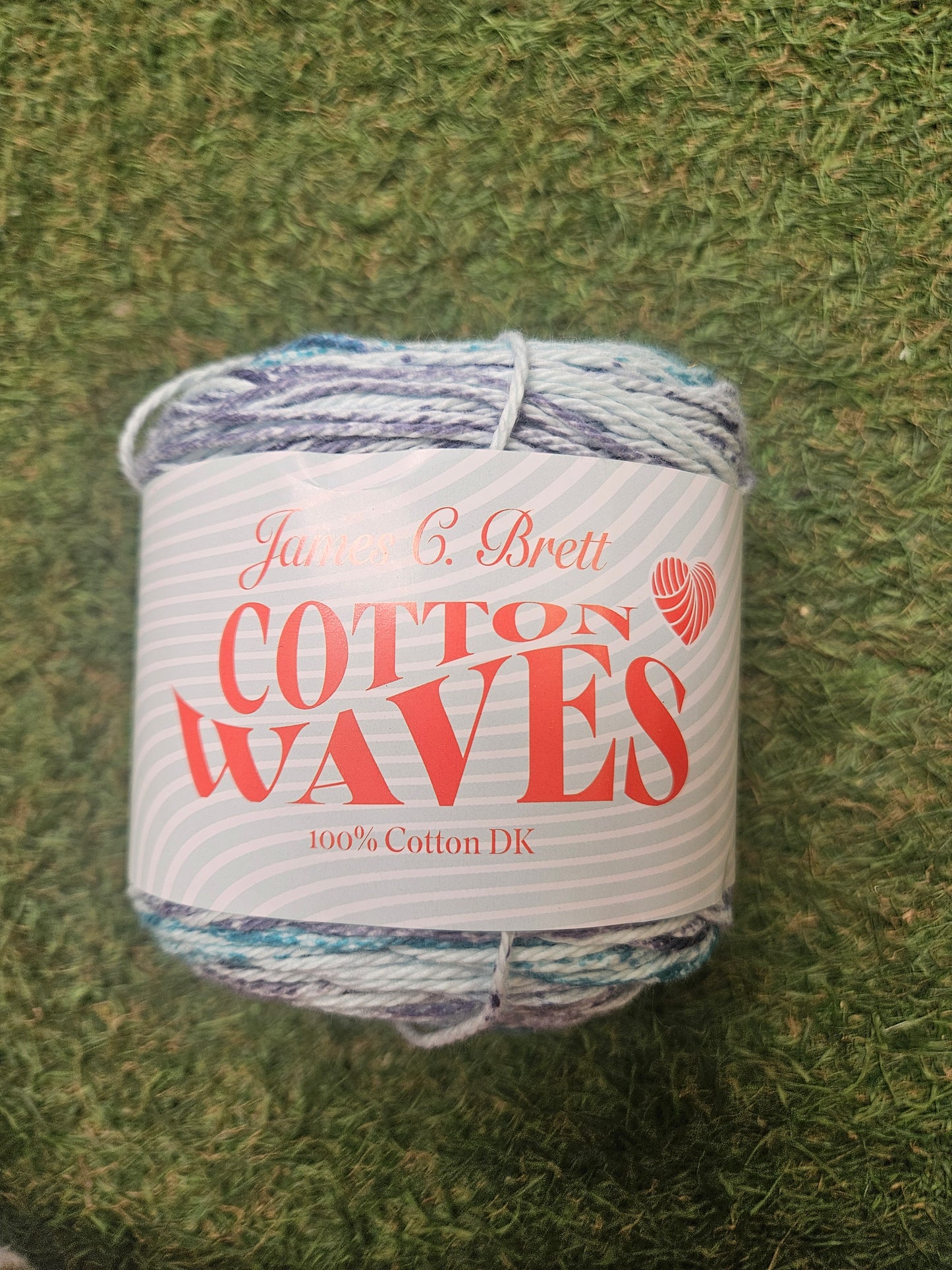 James C Brett Cotton Waves 100% Cotton DK - 100g WV09