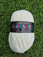 Woolcraft Junior Shades Double knit Large 500g Ball Shade 249 Pale Yellow Dyelot 3041
