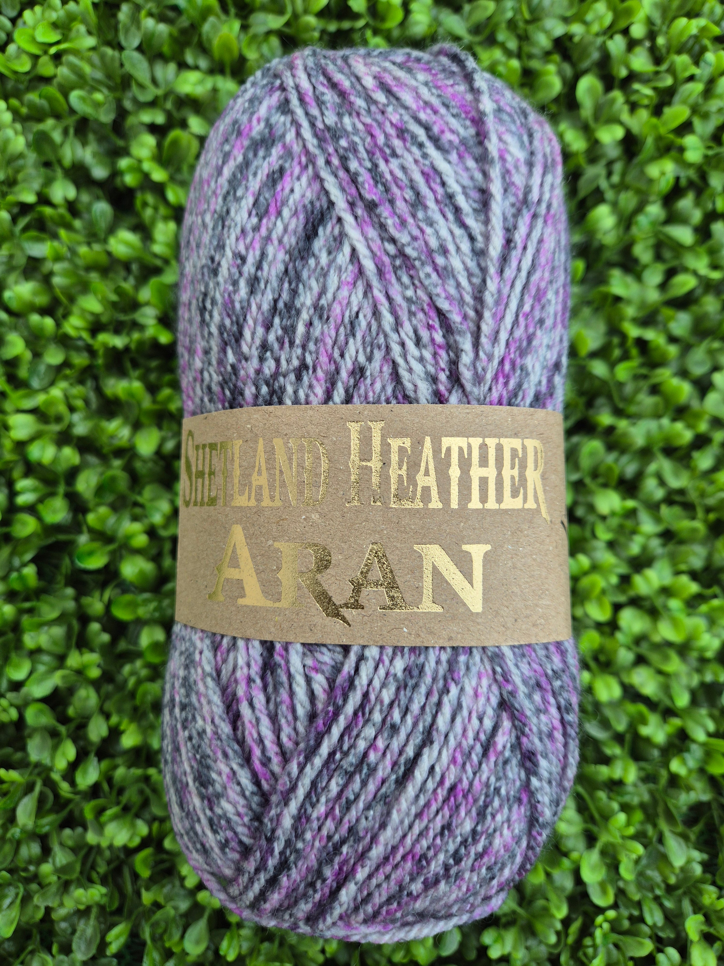 Woolcraft Shetland Heather Aran Shade 36