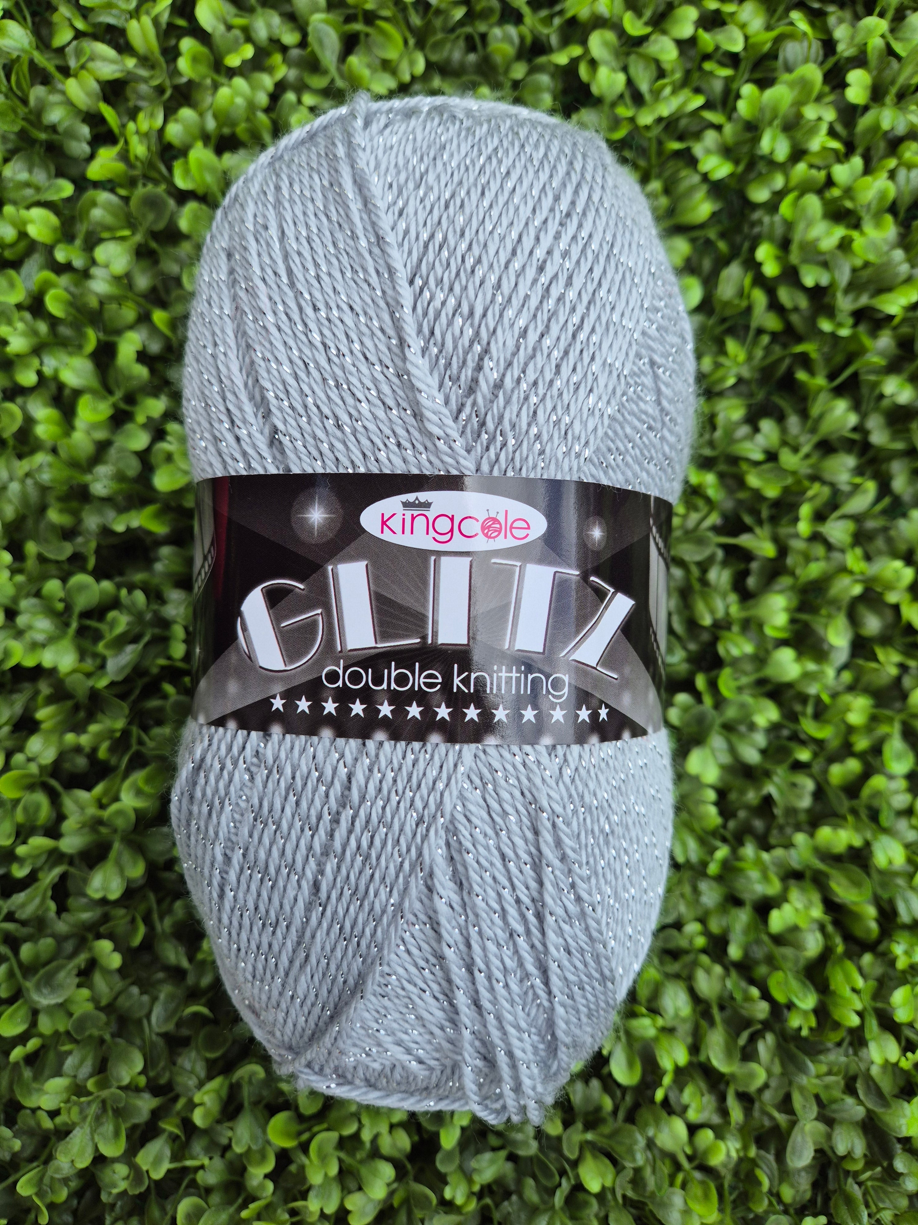 King Cole Glitz Double Knit - Christmas Green 3307