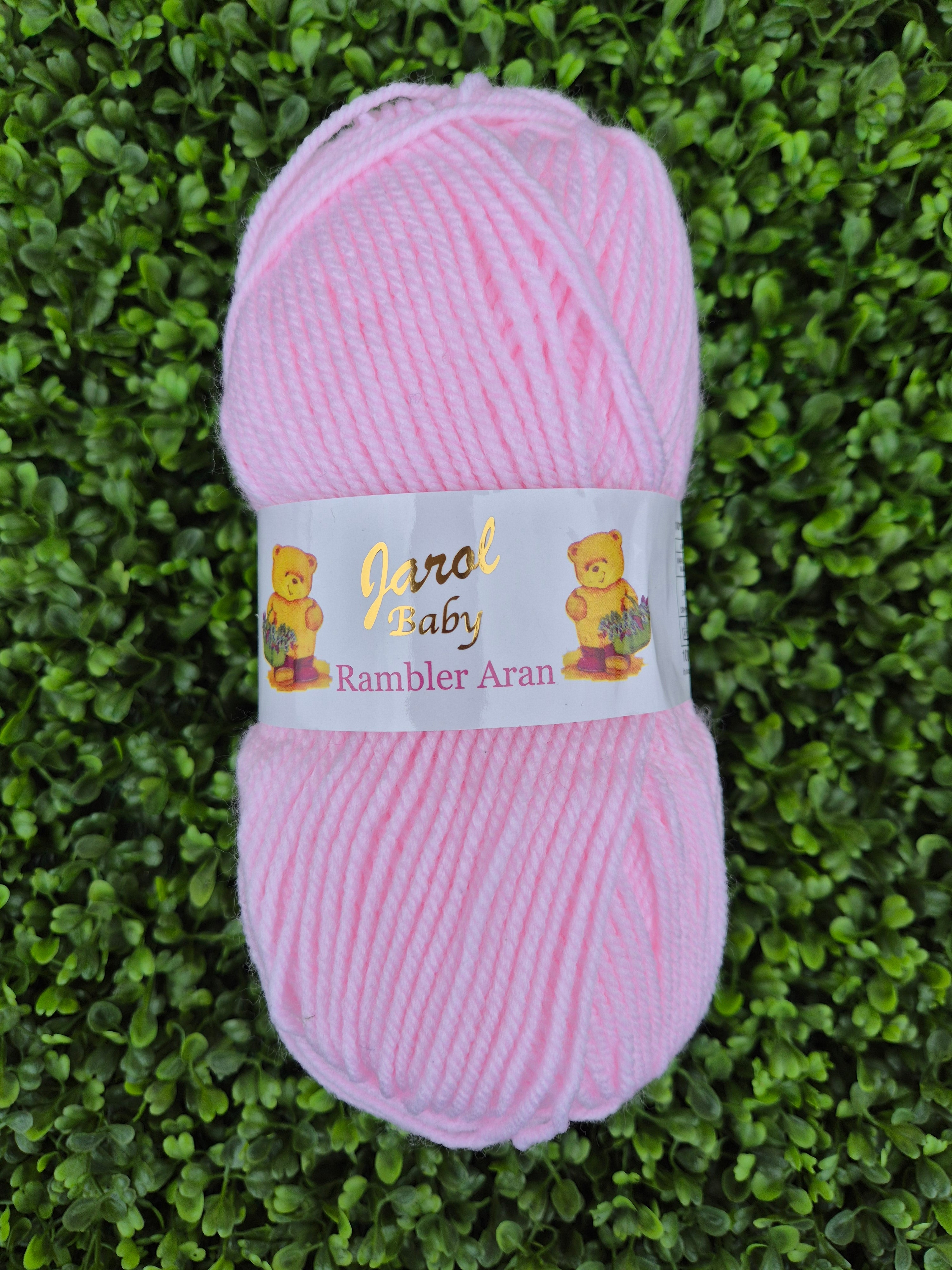 Jarol Baby Rambler Aran 100g Shade 4305 Baby Pink