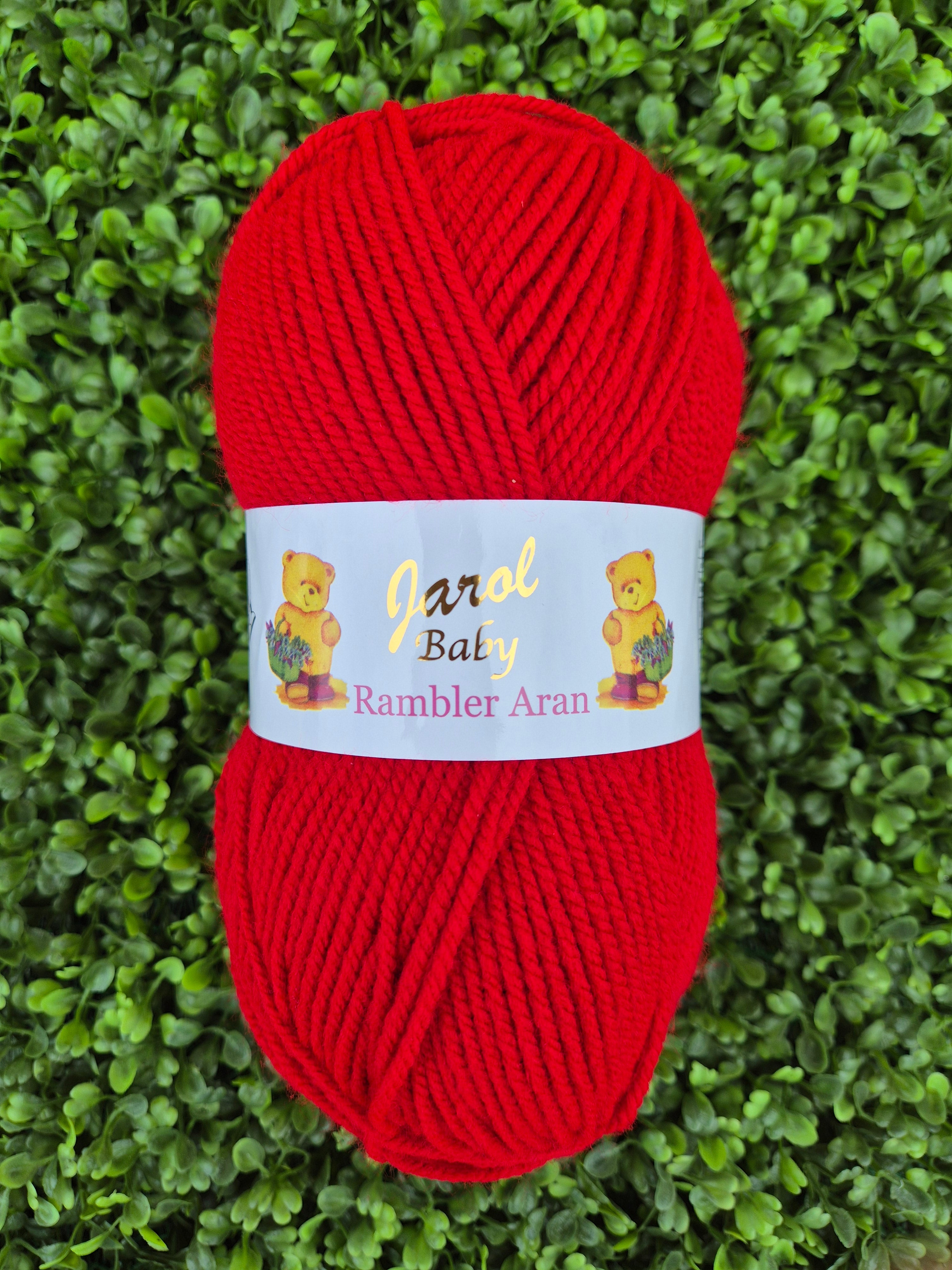 Jarol Baby Rambler Aran 100g Shade 4318 Deep Red