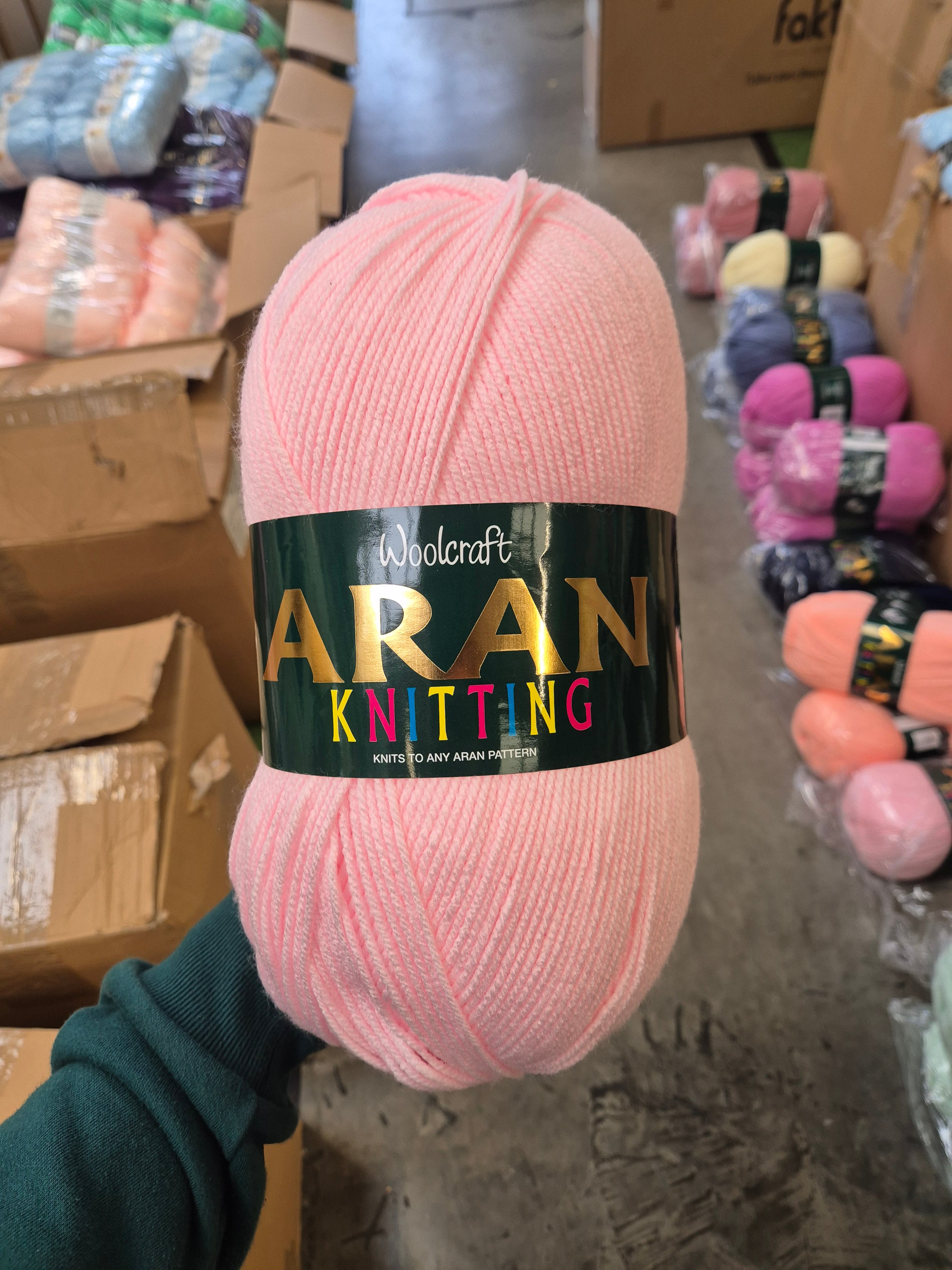 404 400g Woolcraft Aran 100% Acrylic