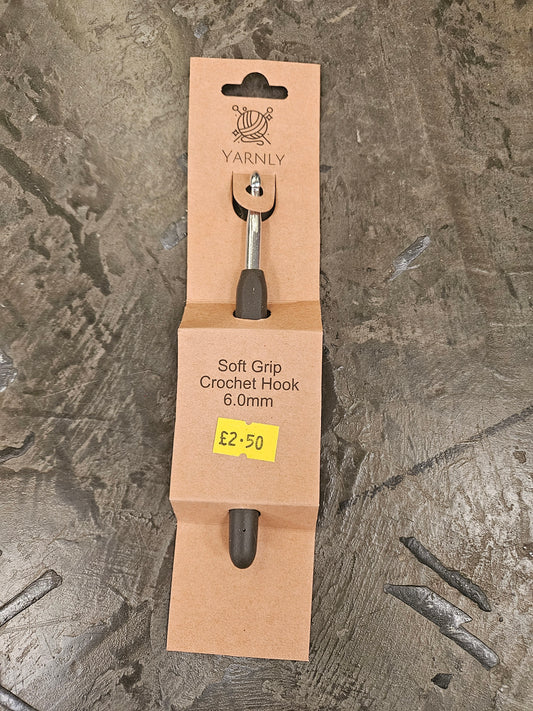 Yarnly Soft Grip Crochet Hook - 6mm
