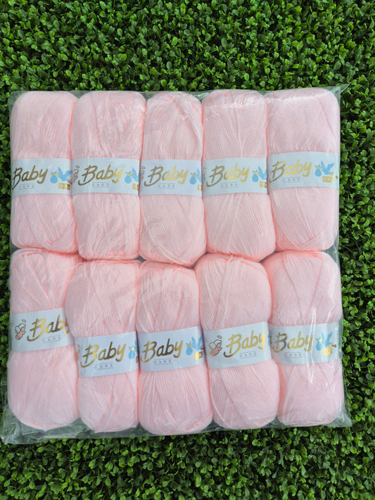 **Free Delivery 10 pack** Woolcraft Baby Dk Baby Peach 622