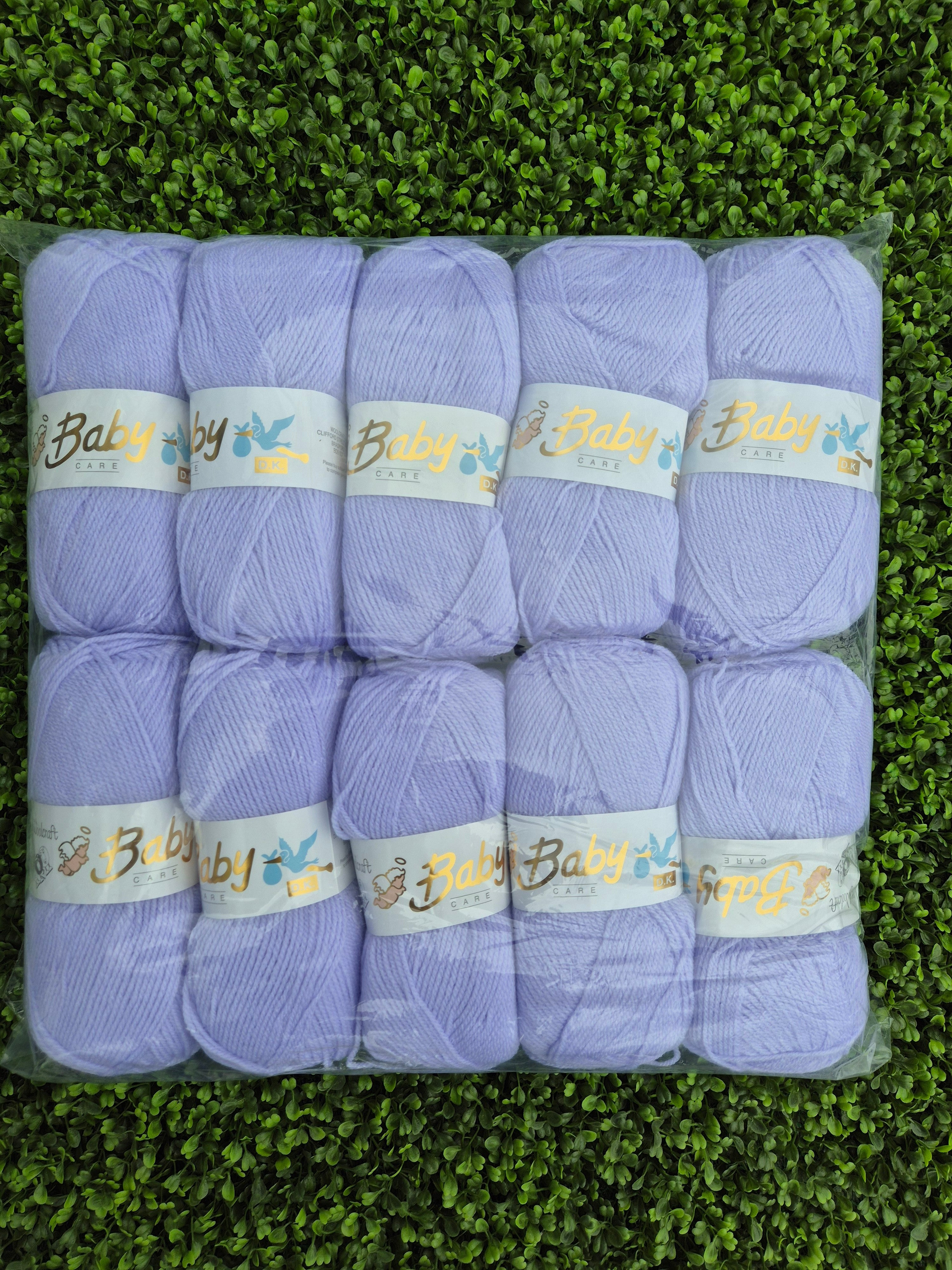 **Free Delivery 10 pack** Woolcraft Baby Dk Lilac 612
