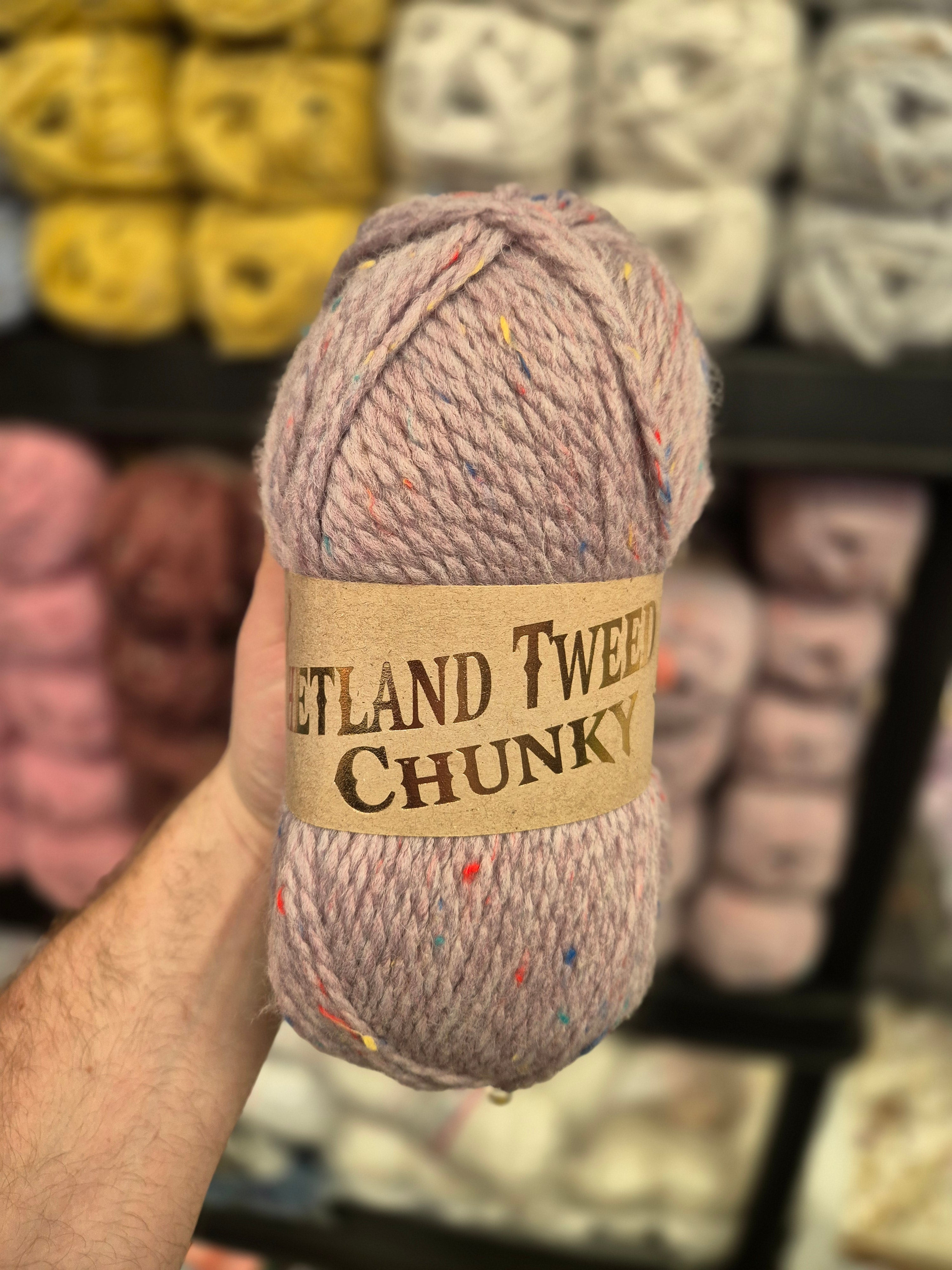 Woolcraft Tweed Chunky Shetland Lilac