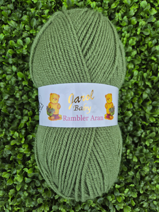 Jarol Baby Rambler Aran 100g Shade 4314 Sage