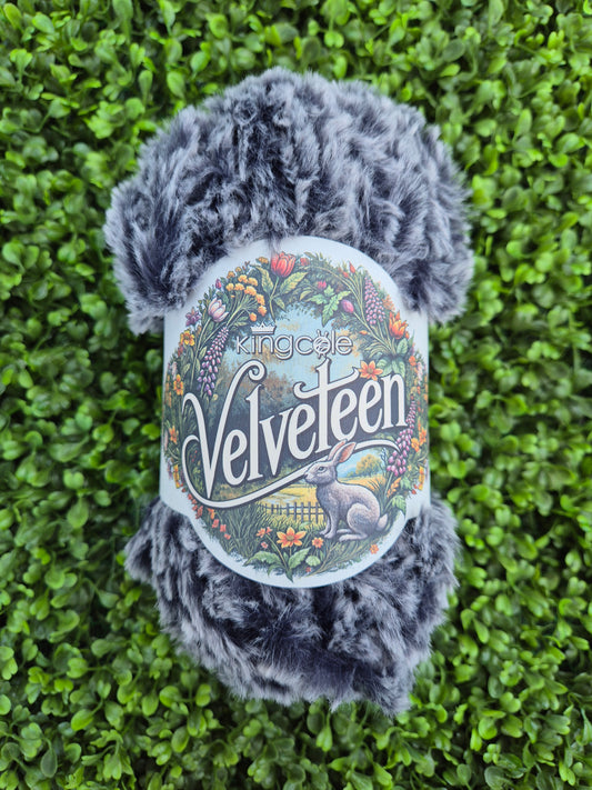 King Cole Velveteen - Whispering Indigo 6124