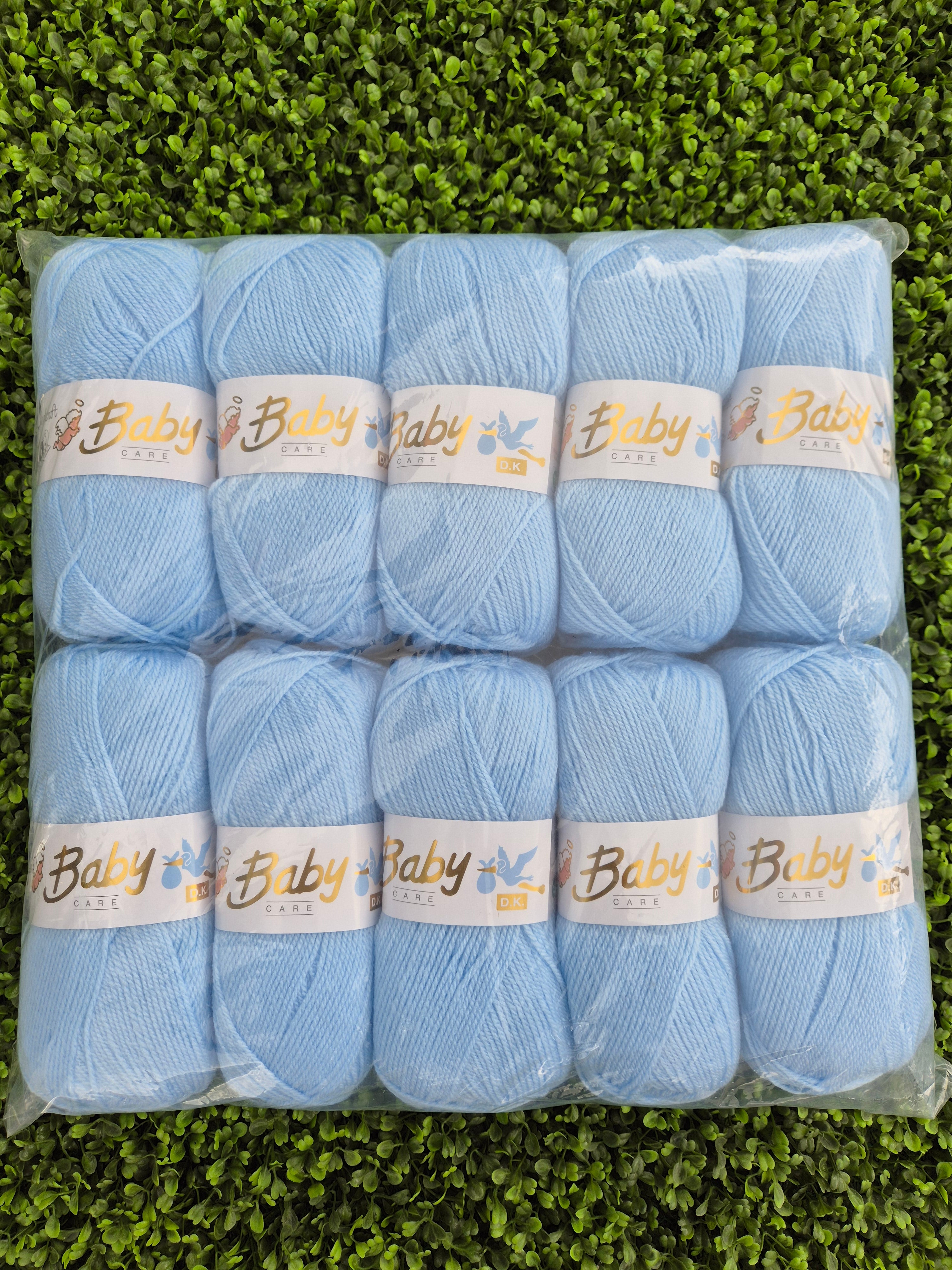 **Free Delivery 10 pack** Woolcraft Baby Dk Baby Blue 603