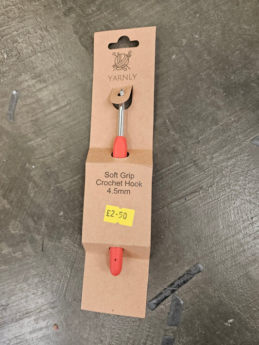 Yarnly Soft Grip Crochet Hook - 4.5mm