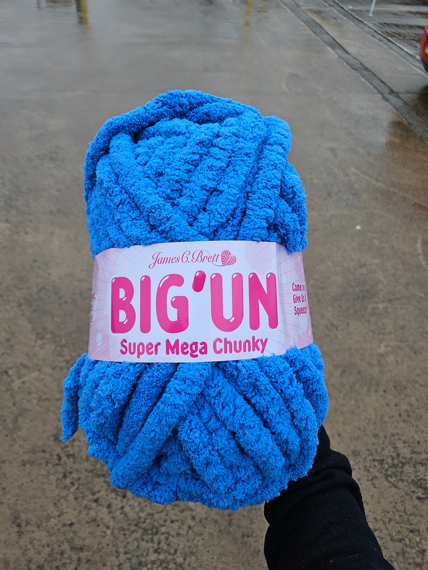 James C Brett 'Big'Un' Super Mega Chunky Wool - 300g (Bluebell)
