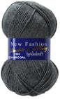 Woolcraft New Fashion DK Charcoal Grey 1003