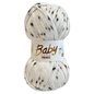 Woolcraft Baby Prints DK Vanilla Ice 643